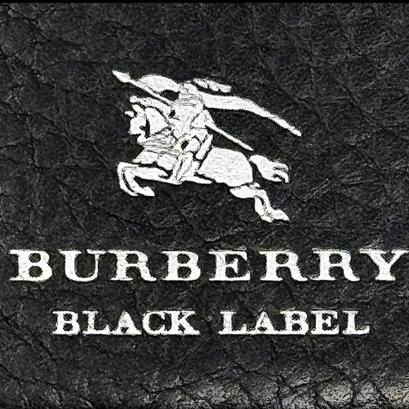🟤⬛️ BURBERRY CARDHOLDER ⬛️🟤Beautiful Black/Saddle Brown - Picture 6 of 8